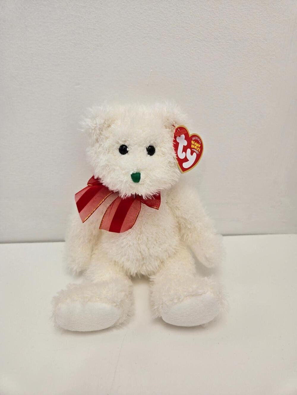 Ty Beanie Baby “2004 Holiday Teddy” the Holiday Bear (8 inch)